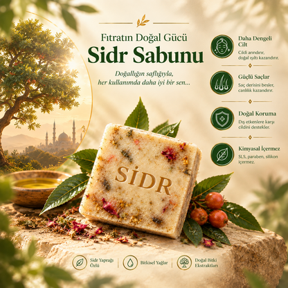 Bedene Şifa, Ruha Ferahlık Veren Sidr Sabunu